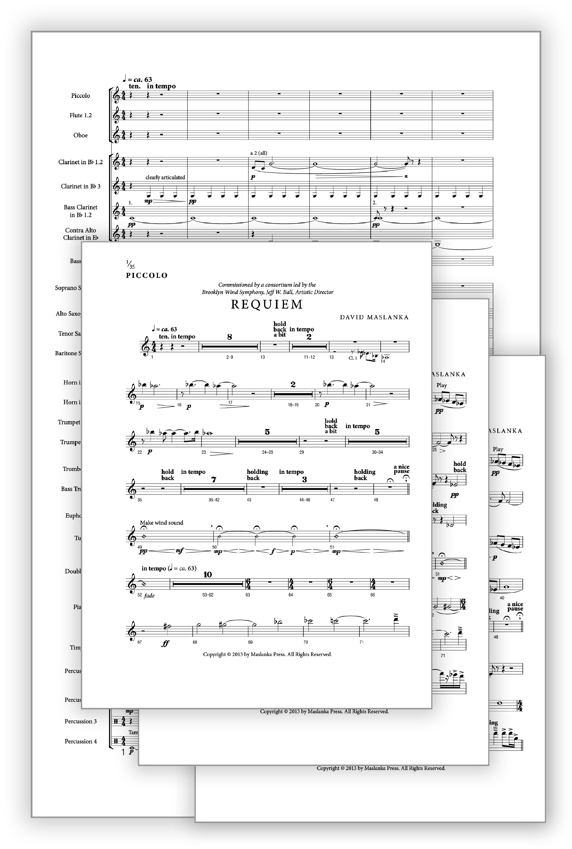 Requiem – David Maslanka